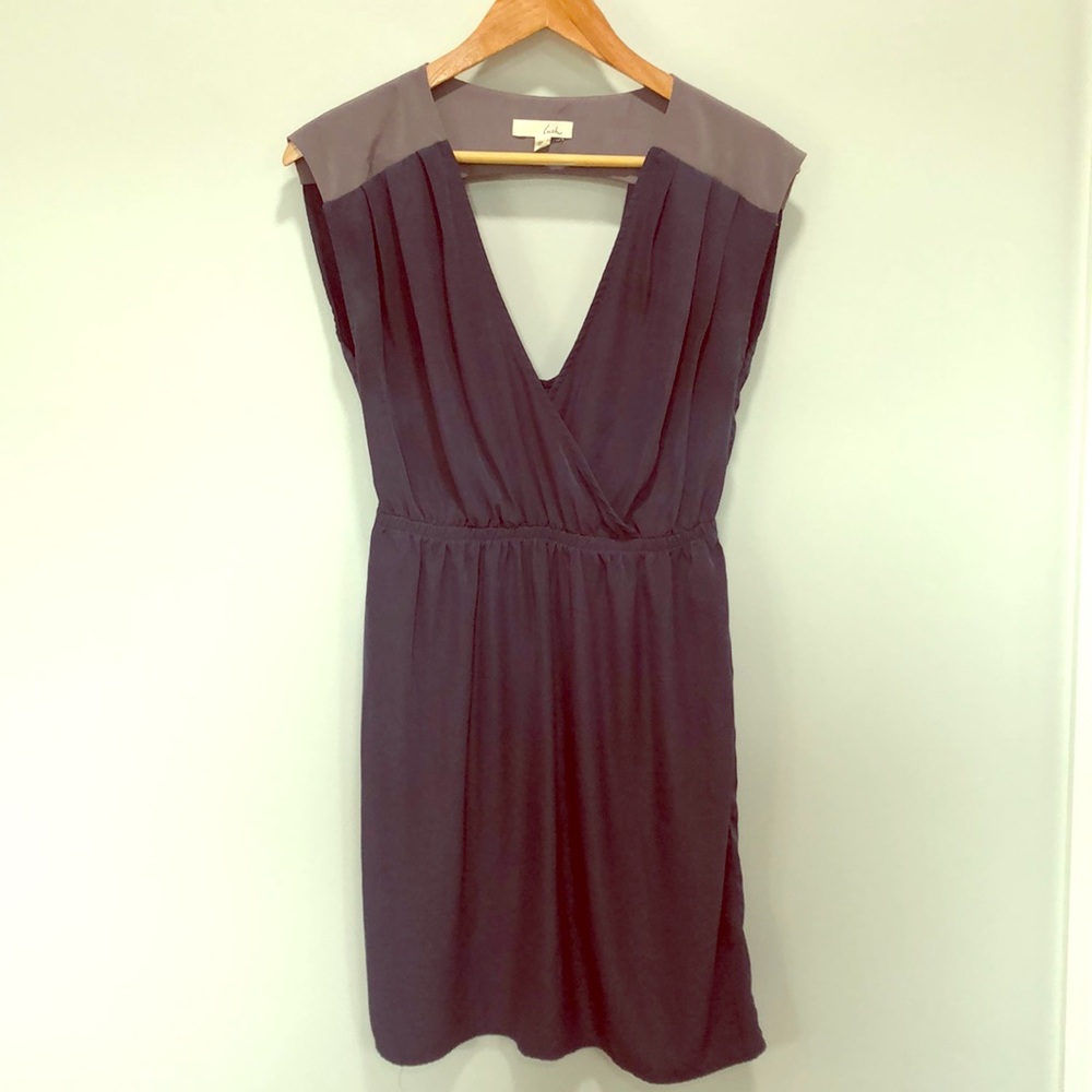 Grey & grey-blue dress